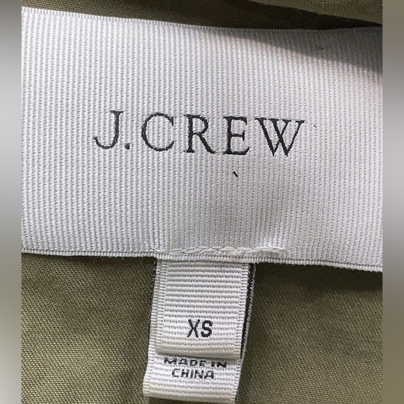 J.Crew Jacket, Womens Size XS Utility Jacket Olive Green - Picture 3 of 5